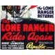 THE LONE RANGER RIDES AGAIN, 15 CHAPTER SERIAL, 1939